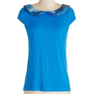 Modcloth Outer Space Yourself Top XL